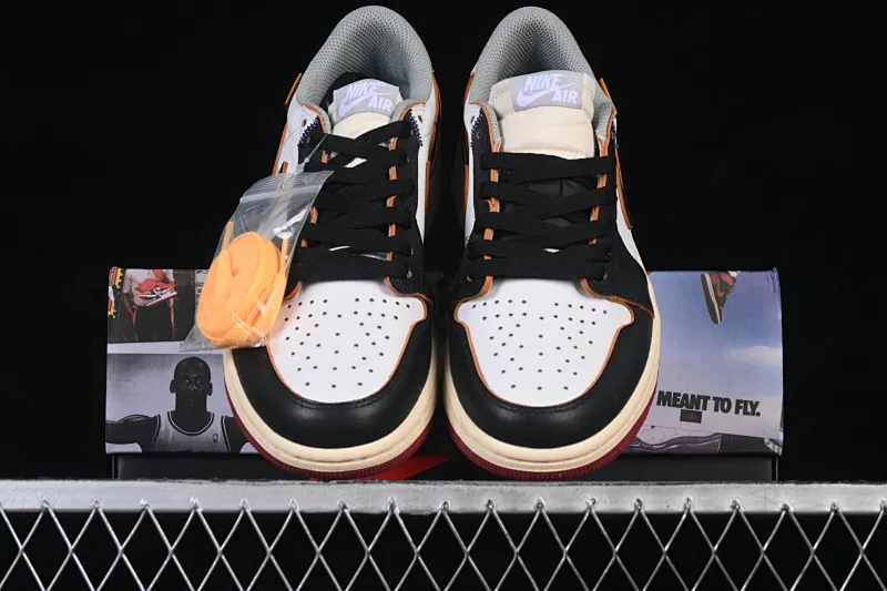 All categories Air Jordan Jordan series basketball shoes Air Jordan 1 Low Fragment Design x Union x Air Jordan 1 Hi Joe 1 Fujiwara Hirota Lightning low-top cultural casual sneakers HQ6998-106